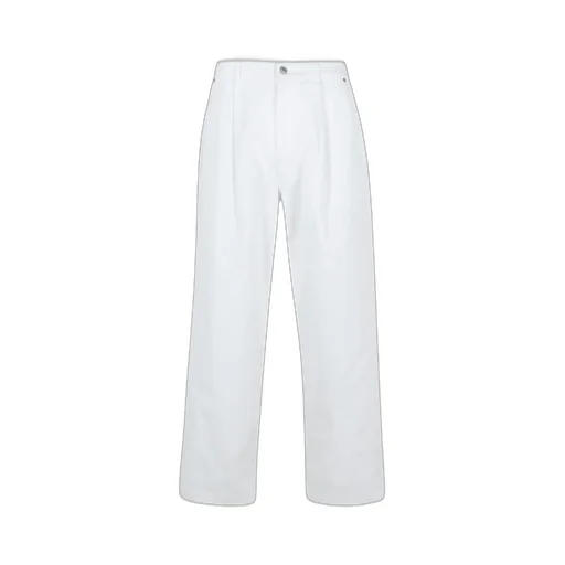 Moschino Logo Patch Wide-Leg Pants