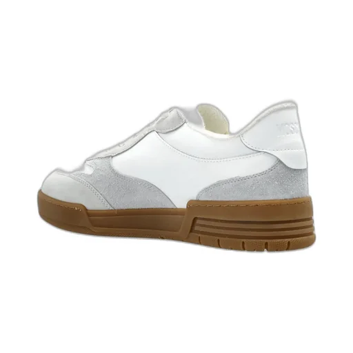 Moschino Logo Embossed Lace-Up Sneakers