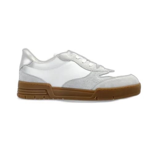 Moschino Logo Embossed Lace-Up Sneakers