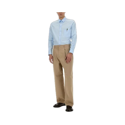 Moschino Patch Pocket Long-Sleeved Shirt