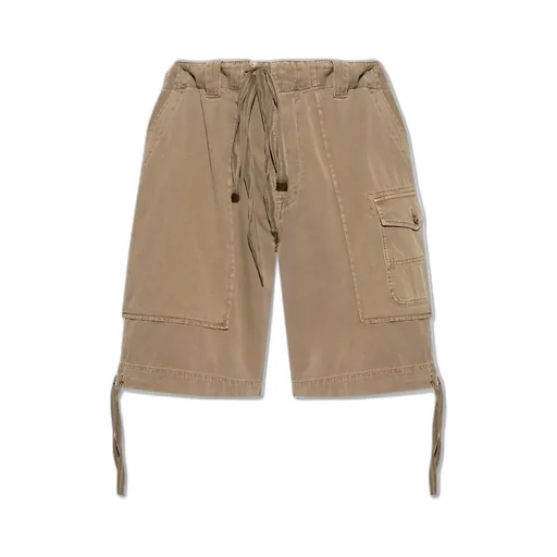 Moschino Logo Embroidered Drawstring Shorts