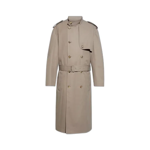 Moschino Double-Breasted Loose-Fit Coat