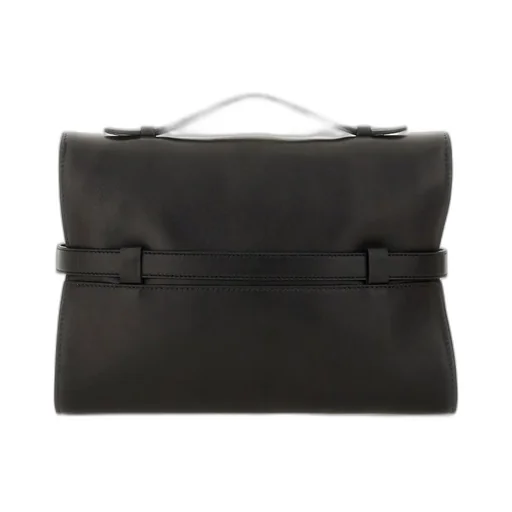 Moschino Buckled Clutch Bag