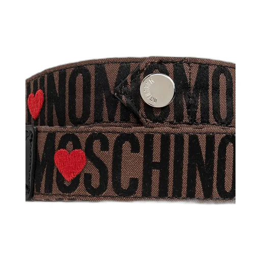 Moschino Monogram Jacquard Dog Leash