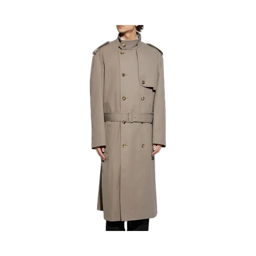 Moschino Double-Breasted Loose-Fit Coat