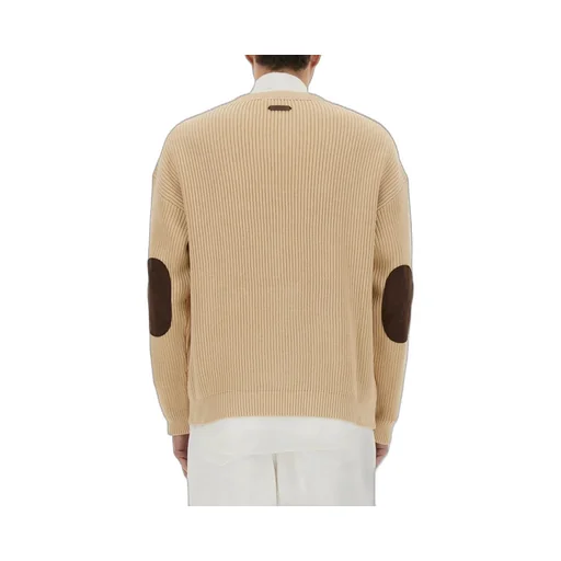 Moschino Long-Sleeved V-Neck Cardigan