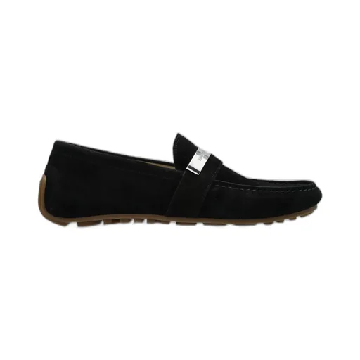 Moschino Logo Engraved Loafers