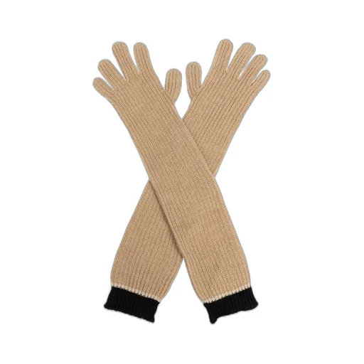 Moschino Knit Long Gloves