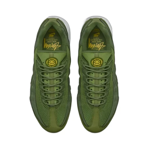 Nike X Stussy Air Max 95 Low-Top Sneakers