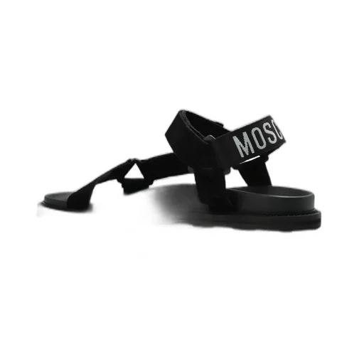 Moschino Logo-Jacquard Touch-Strap Fastened Sandals
