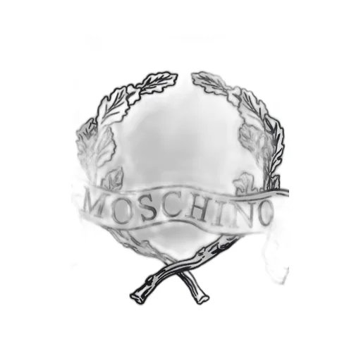 Moschino Laurel Embroidered Crewneck T-Shirt