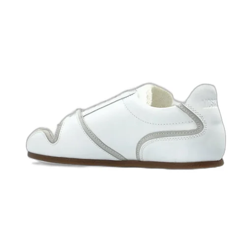 Moschino Logo-Embossed Lace-Up Sneakers