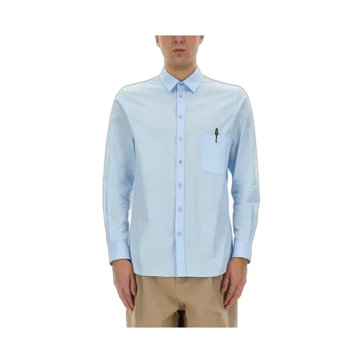 Moschino Patch Pocket Long-Sleeved Shirt