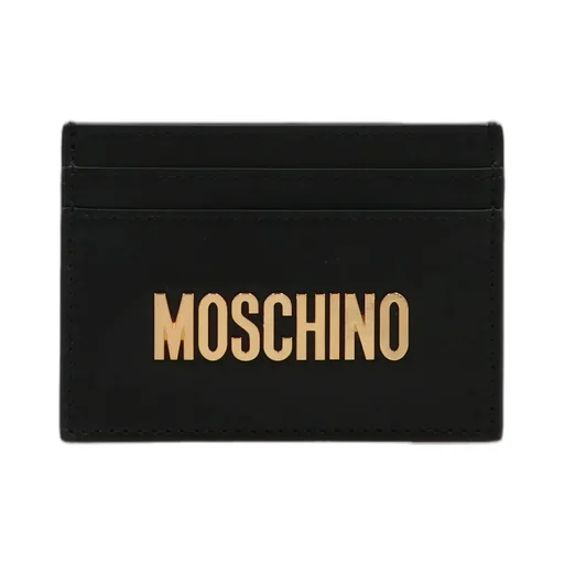 Moschino Logo Plaque Cardholder