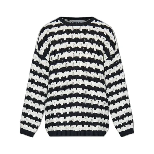 Moschino Striped Crewneck Jumper