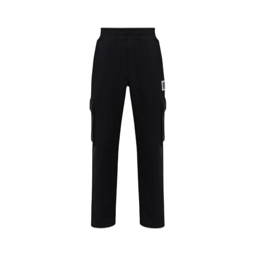 Moschino Logo Patch Sweatpants