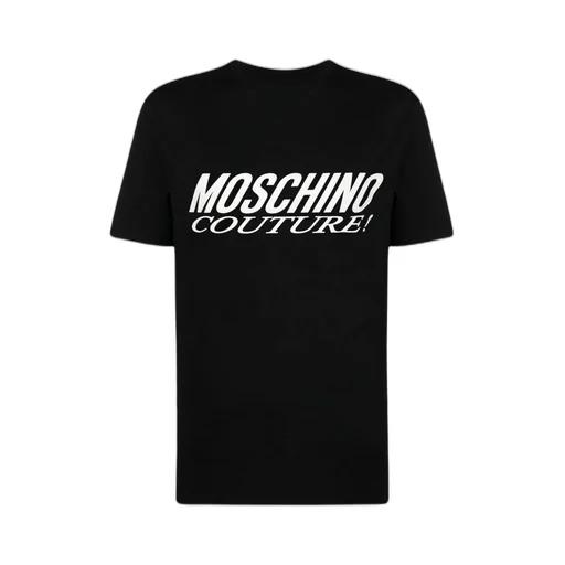 Moschino Logo Printed Crewneck T-Shirt
