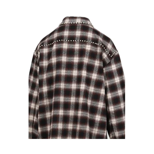 Beaded Pocket Shirt / Brw