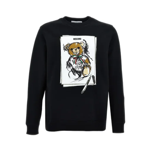 Moschino Teddy Printed Crewneck Sweatshirt