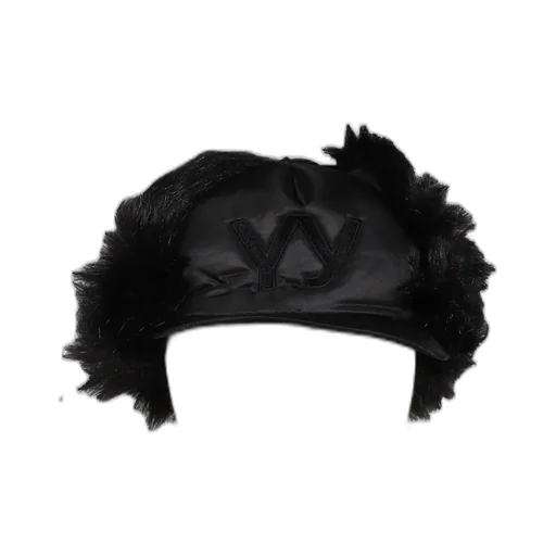 Faux Fur Earflap Cap / Black
