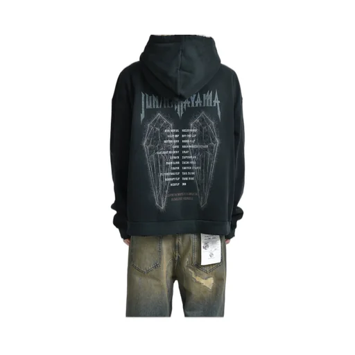 Skull Hoodie / Black