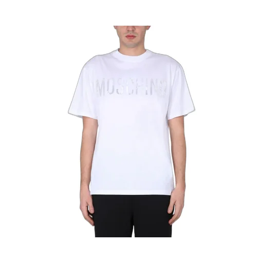 Moschino Logo-Printed Crewneck T-Shirt