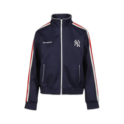 Yankees Serif Track Jacket / Dark Nvy