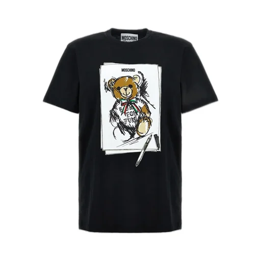 Moschino Teddy Bear Printed Crewneck T-Shirt