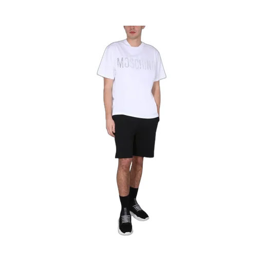 Moschino Logo-Printed Crewneck T-Shirt