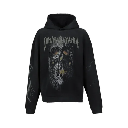 Skull Hoodie / Black