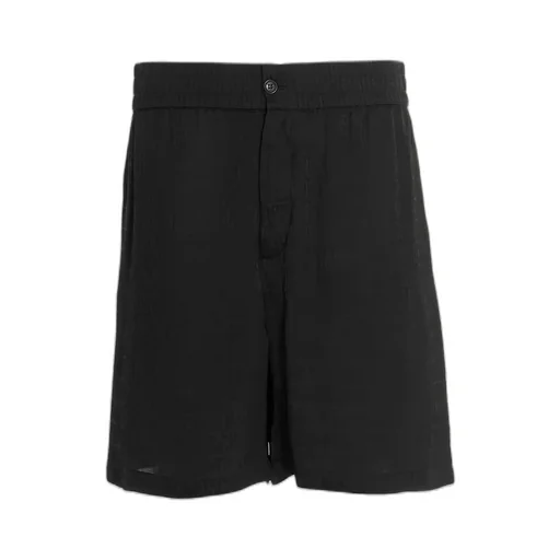 Moschino Monogram Logo Printed Elastic Waist Shorts