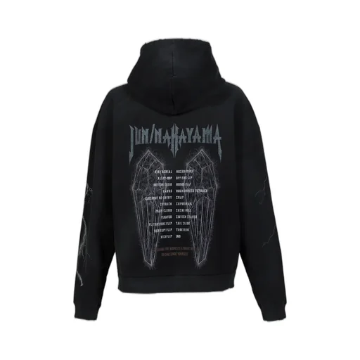 Skull Hoodie / Black