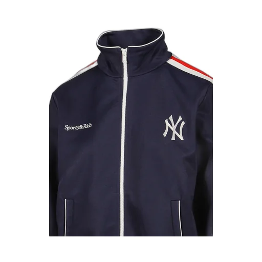 Yankees Serif Track Jacket / Dark Nvy