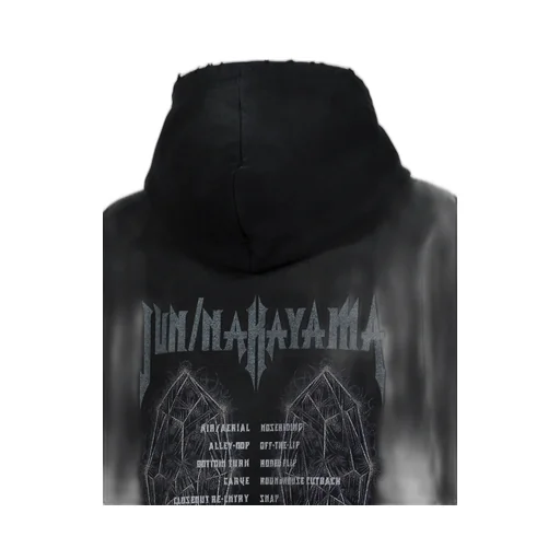 Skull Hoodie / Black