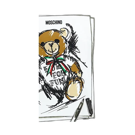 Moschino Teddy Printed Crewneck Sweatshirt