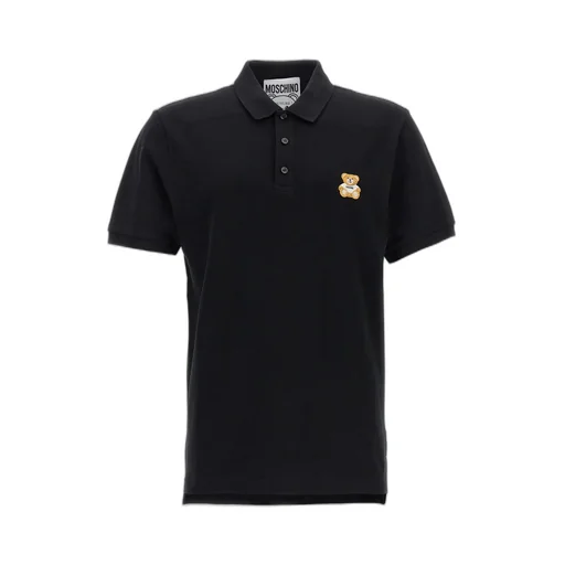 Moschino Teddy Bear Patch Polo Shirt
