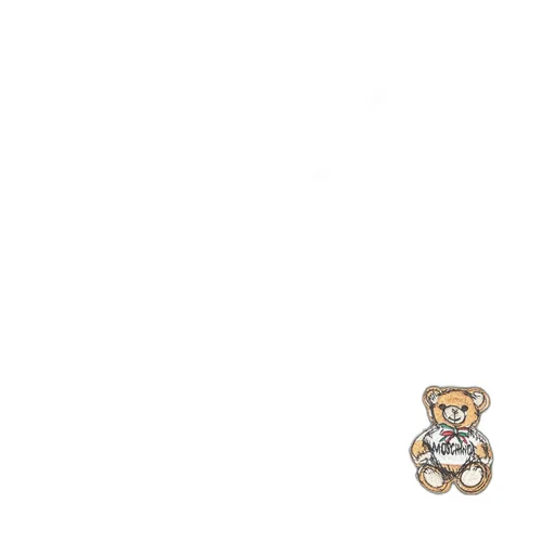 Moschino Teddy Bear Patch Crewneck T-Shirt