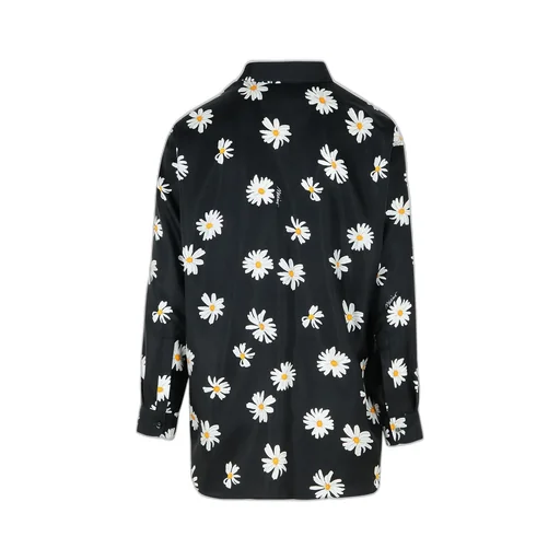 Moschino Floral Printed Long-Sleeved Shirt
