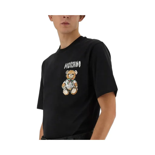 Moschino Teddy Bear Printed Crewneck T-Shirt