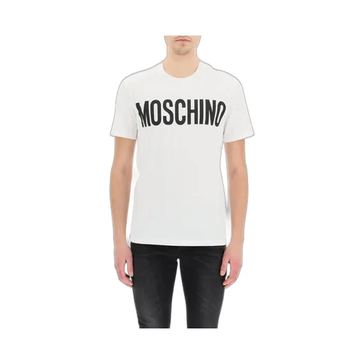Moschino Logo Printed Crewneck T-Shirt