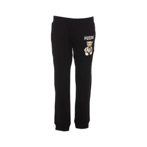 Moschino Teddy Bear Printed Straight-Leg Sweatpants