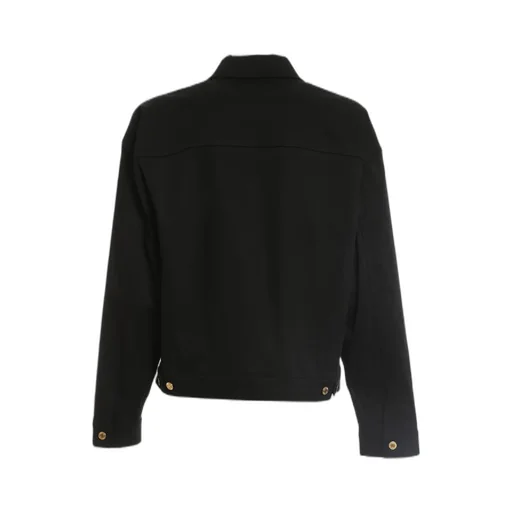 Moschino Logo Lettering Buttoned Jacket