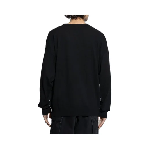 Moschino Logo Embroidered Knit Jumper