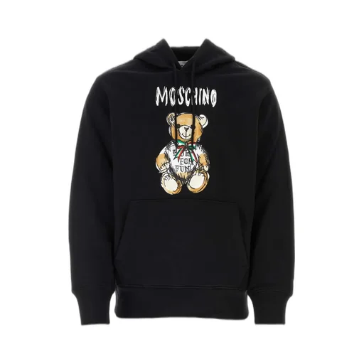 Moschino Teddy Bear Printed Drawstring Hoodie