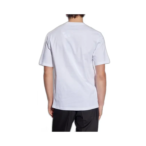 Moschino Slogan Printed Crewneck T-Shirt