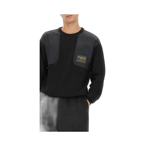 Moschino Logo Patch Crewneck Knitted Jumper