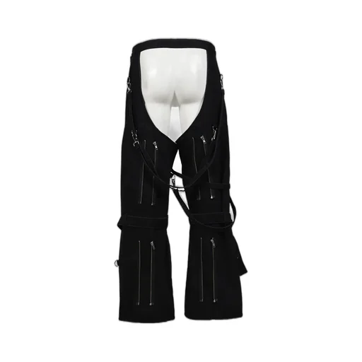 Bondage Denim Chaps / Black