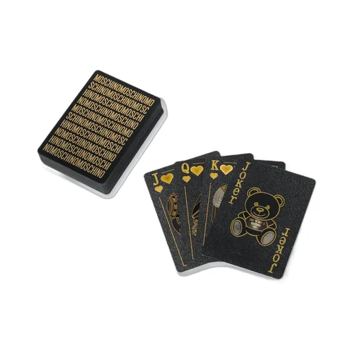Moschino Gift Capsule Logo Printed Playing Card Set