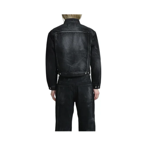 Leave A Trace Denim Jacket / Blk