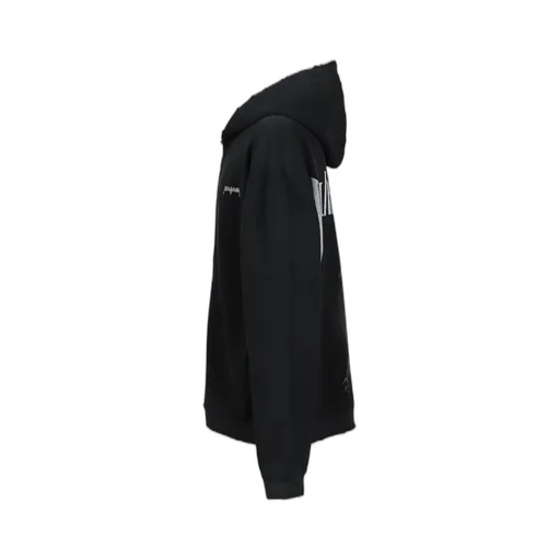 Flame Zip Hoodie / Black